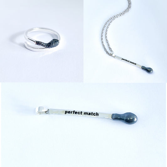 Perfect Match Pendant Bundle- pendant, chain & ring